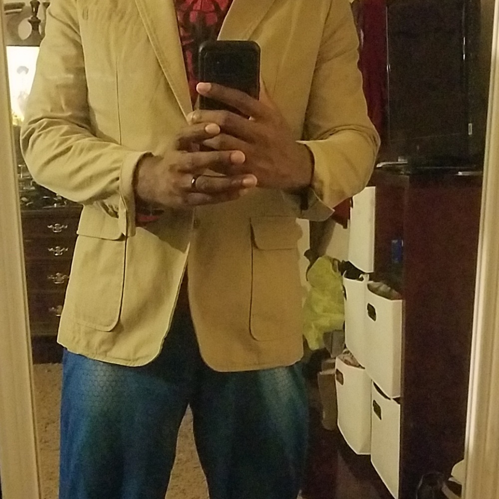 Khaki blazer